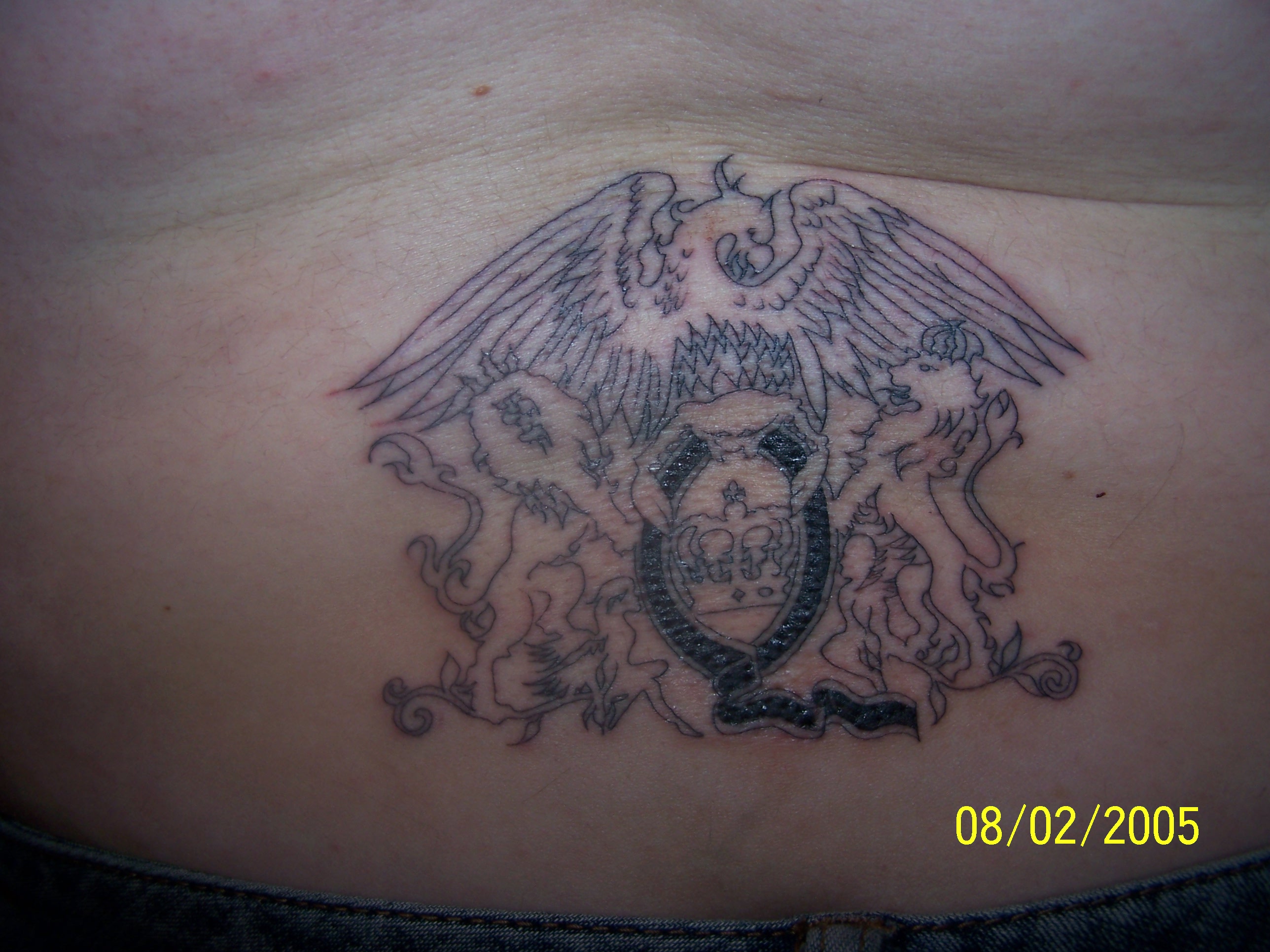 queen tattoo